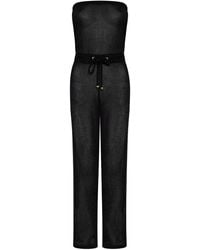 Leyla Maya Ltd - Hattie Bandeau Jumpsuit - Lyst