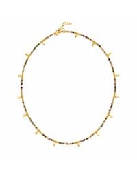 Lalinde - Neutrals Tourmaline Whisper Necklace - Lyst