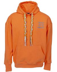 While We're Awake - Dark Braid On Braid Hoodie - Lyst