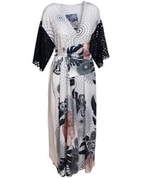 ARTISTA - Neutrals Epic Midi Dress - Lyst