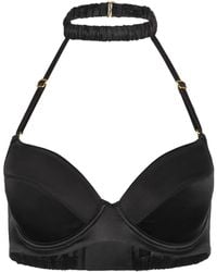Black Heart Lingerie - Convertible Silk Push-Up Bra - Lyst