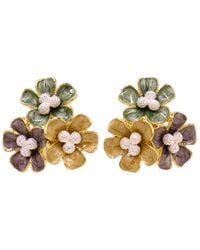 1610Istanbul - Istanbul Floral Mosaic Earrings - Lyst