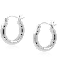 Cote Cache - Creole Chunky Hoop Earrings - Lyst