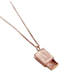 Posh Totty Designs - Matchbox Charm Necklace - Lyst