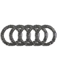 6Fiftytwo® - Pure Mulberry Slim Silk Scrunchies - Lyst