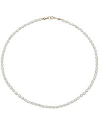 Lily & Roo - Seed Pearl Choker - Lyst