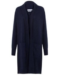 Paul James Knitwear - Pure Lambswool Long Line Liberty Cardigan With Pockets - Lyst