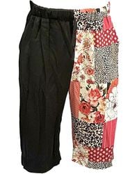 Maison Bogomil - Pants With Patchwork Print - Lyst