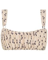 Montce - Cynthia Floral Victoria Bikini Top - Lyst