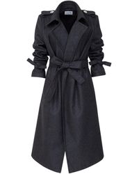 LA FEMME MIMI - Tailored Winter Coat - Lyst