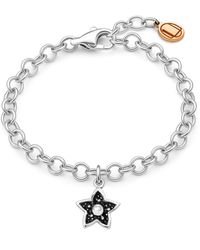 Unaloe - Sterling Marine Flower Charm Bracelet – Handmade Coastal Inspired Jewelry - Lyst