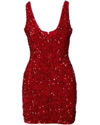 Ofuure - Leila Mini Sequin Dress - Lyst