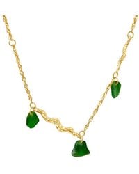 Glassy - Palmebølge Anklet - Lyst