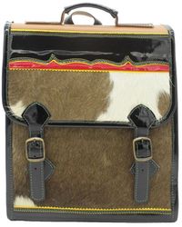 Santuario - La Maleta Leather Cowhide Backpack - Lyst