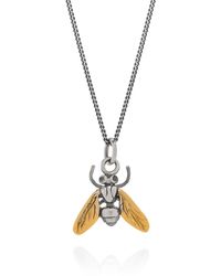 Yasmin Everley - Gilded Hoverfly Necklace - Lyst