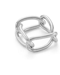 Cote Cache - Chain Link Ring - Lyst