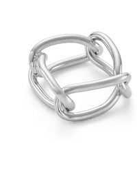 Cote Cache - Chain Link Ring - Lyst