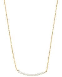 Lily & Roo - Small Pearl Cluster Choker - Lyst