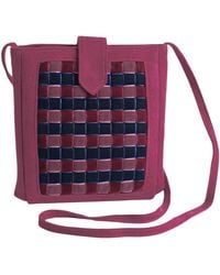 Velvet Atelier - Astra Mauve Crossbody Bag - Lyst