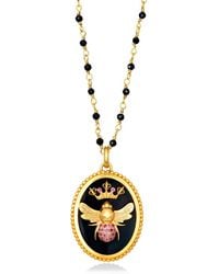 Myrto Katramadou Jewellery - Queen Bee Ruby Necklace - Lyst