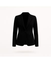 Tantra Spain Sl - Fitted Jacket With Lapels, Single-Button Closure, And Faux Pockets - Lyst