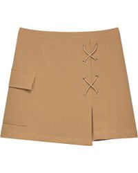 SECTION 101 - Neutrals Eva Skirt- Tan - Lyst