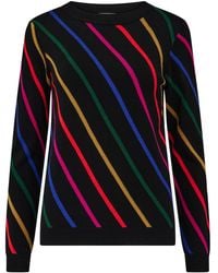 Sugarhill - Rowena Sweater, Sliding Stripes - Lyst