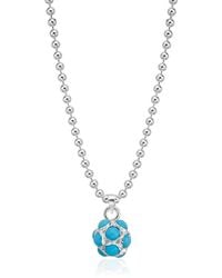 The Pheia - Evil Eye Ball Necklace - Lyst