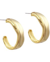 Biko Jewellery - Wavi Hoops - Lyst