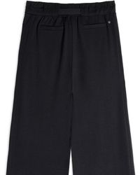 Weartwo London - Goddess Wide Leg Trousers, Charcoal - Lyst