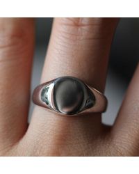 VicStoneNYC Fine Jewelry - Sterling Big Signet Ring - Lyst