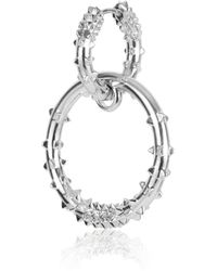 Kasun - Double Hoop Earring – - Lyst
