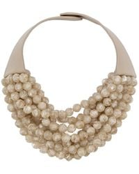 Fairchild Baldwin - Neutrals Bella Marble Champagne Necklace - Lyst