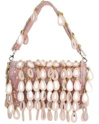 Pode - Taylor Beaded Statement Shoulder Bag - Lyst