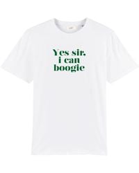 Fanclub - Yes Sir I Can Boogie Oversized Retro Slogan T-Shirt - Lyst