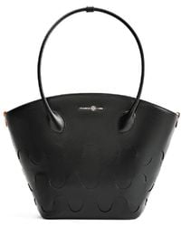 Orange Cube - Large Quilted Impressions Wavy Tote Bag - Lyst