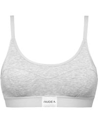 Nudea - Cotton Modal Contour Scoop Bralette - Lyst