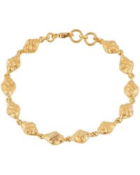 Opium Jewels - Golden Nugget Bracelet - Lyst
