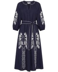 Adrift Clothing - Robin Belted Dress - Lyst