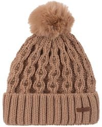 Norbron - Giada Camel Beanie - Lyst