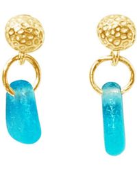 Glassy - Havdråbe Earrings - Lyst