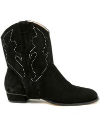 Alterre - Transforming Western Suede Boot - Lyst
