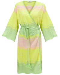 Peraluna - Sakura Knit Kimono - Lyst