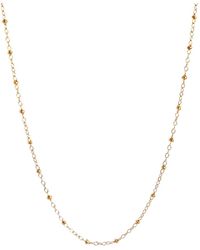 Inari Jewellery - Beaded-Filled Minimalist Chain Necklace - Lyst