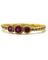 VicStoneNYC Fine Jewelry - Antique Style Ruby Ring - Lyst