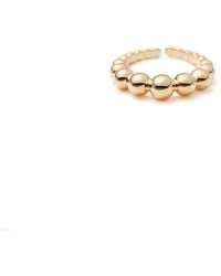 Shabella Nyc - Adjustable Bold Spheres Ring - Lyst