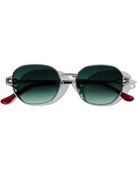 Cossimo - Sarcelle En Cote Metal Sunglasses - Lyst