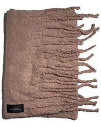 Chanel Joan Elkayam - Large Fringed Cashmere-Blend Winter Scarf - Lyst