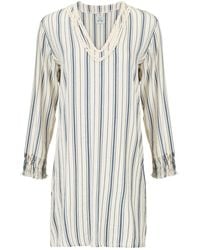 Boutique Kaotique - Moroccan Beach Cover Up Dress Kaftan Stripes - Lyst