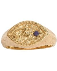 Claire Hill Designs - Fuck Shorthand Signet Ring - Lyst